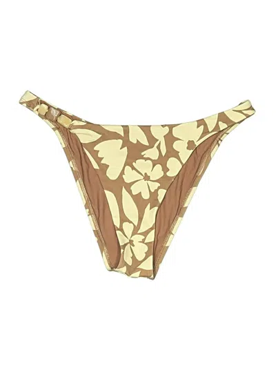 Pre-owned Vitamin A Swimsuit Bottoms In Tan