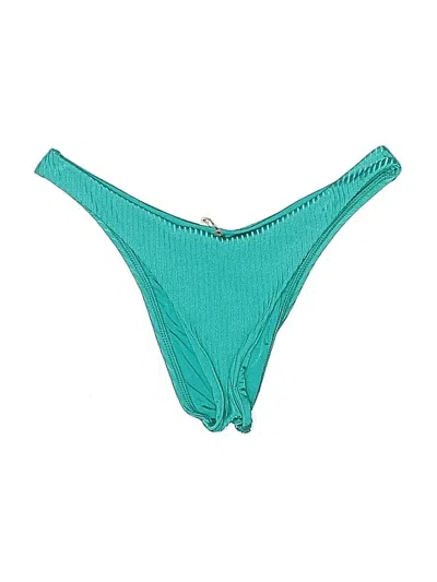Pre-owned Vitamin A Swimsuit Bottoms In Teal