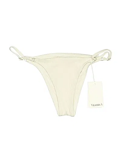 Vitamin A Swimsuit Bottoms In White