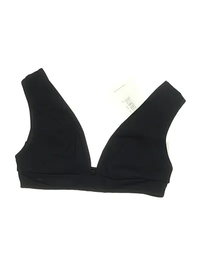 Vitamin A Swimsuit Top Black Strapless Neckline Swimwear
