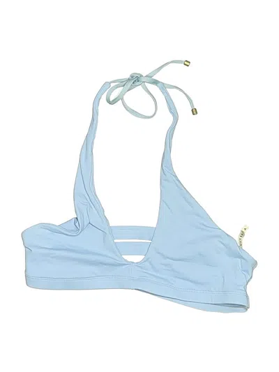 Pre-owned Vitamin A Swimsuit Top Blue Swimwear