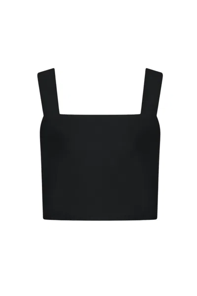 Vitamin A Tallows Crop Top Black