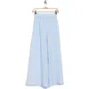 Vitamin A ® Tallows Wide Leg Linen Cover-up Pants In Celeste