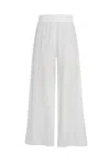 Vitamin A Tallows Wide Leg Pant White In White