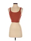 Vitamin A Tank Top Brown Strapless Neckline Tops In Brown