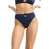 Vitamin A ® Terra High Waist Bikini Bottoms In Blue