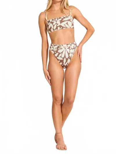 Vitamin A Terra High Waist Bottom In Desert Flower In Brown