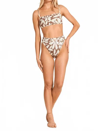 Vitamin A Terra High Waist Bottom In Desert-flower In Brown