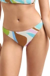 Vitamin A Thalia Swim Bottom In Blue