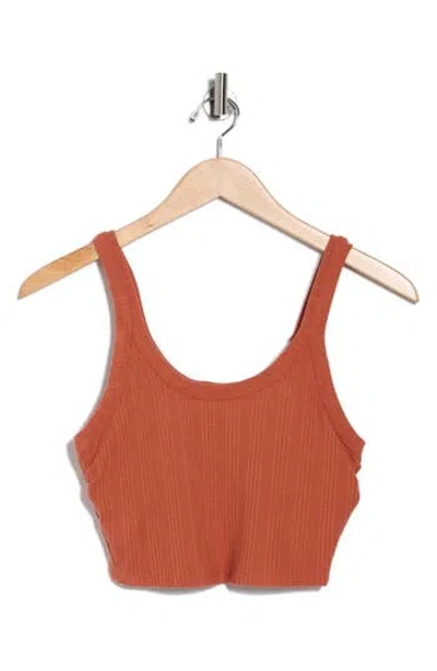 Vitamin A ® Thalia Crop Top In Brown