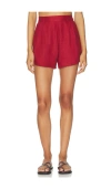 Vitamin A Getaway 반바지 In Burgundy