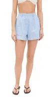 Vitamin A The Getaway Shorts Summer Stripe In Summer Stripe