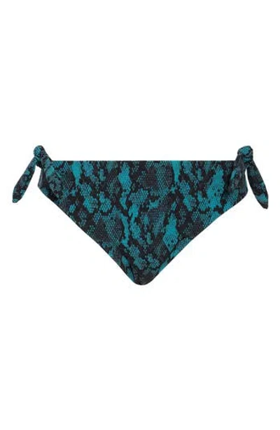 Vitamin A ® Tracey Side Tie Bikini Bottoms In Green Multi