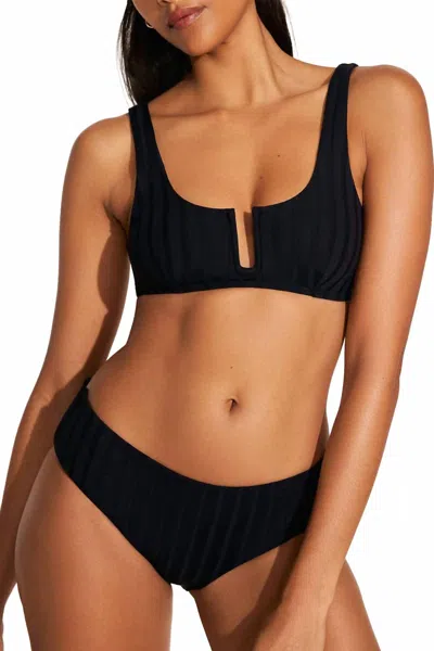 Vitamin A Ursula Bralette Top In Black