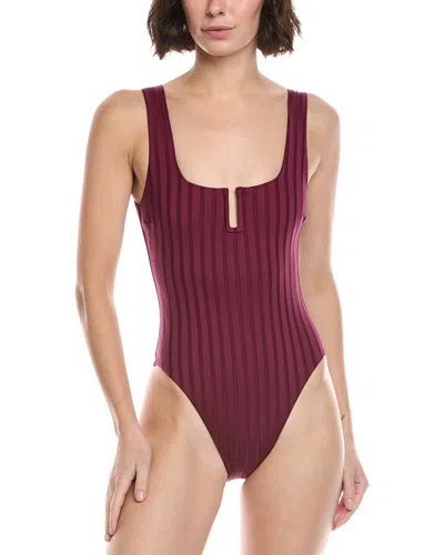 Vitamin A Ursula One-piece In Red