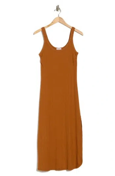 Vitamin A ® West Rib Tank Dress In Brown