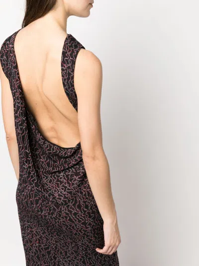 VITELLI VITELLI ELECTRIC JACQUARD CHAINLINK GOWN WITHOUT CHAINLINKS