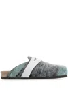 Vitelli Colour-block Slippers In Multi