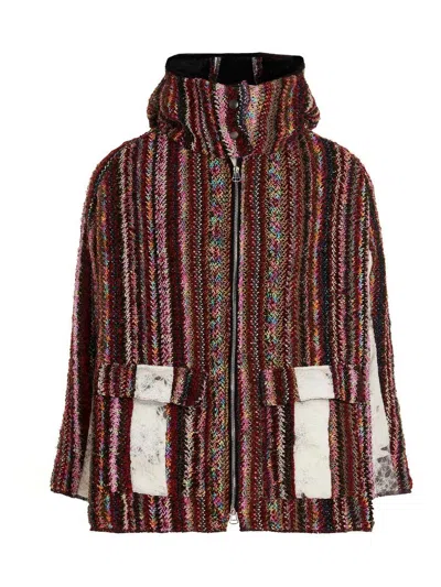 Vitelli Doomboh Hooded Jacket In Multicolor