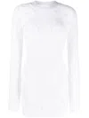 Vitelli Extremely Light Knitted Short Dress In White