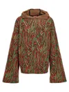 Vitelli Jacquard Flow Hooded Sweater