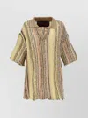 Vitelli Jacquard Knit Polo Shirt