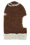Vitelli Contrasting Trimmings Knitted Balaclava