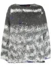 Vitelli Reversible Doomboh Sweater Clothing In Moke On (lilac Plant) Silk