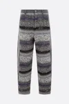 Vitelli Gray Paneled Jeans In Gray