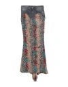 Vitelli Distressed-effect Doomboh® Mermaid Skirt In Grey