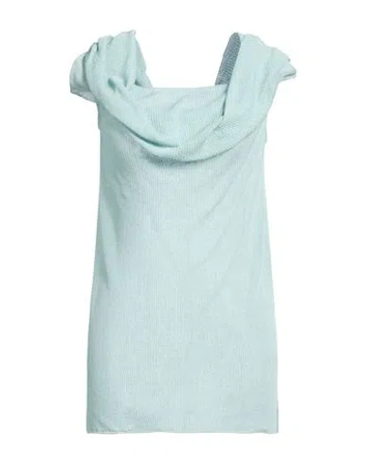 Vitelli Woman Sweater Sage Green Size 1 Recycled Fibers In Multi