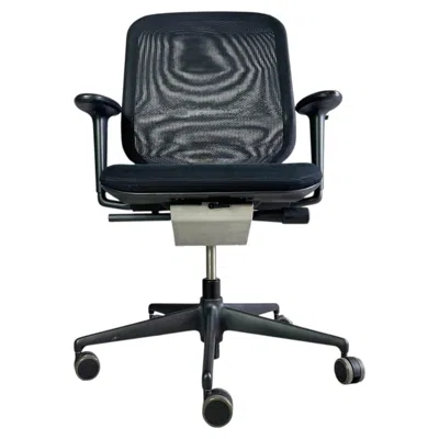 Pre-owned Vitra 10x  Medapal Bürostuhl Mit Armlehnen Chefsessel Design Stuhl In Black