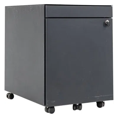 Pre-owned Vitra 2010s Arik Levy For  Abs Pedestal Office File Cabinets Grey 14x Available In Gray