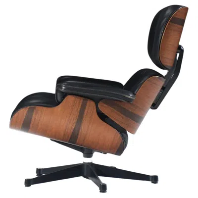 Pre-owned Vitra Eames Lounge Chair Rosewood By Charles & Ray Eames For  (herman Miller) In Brown