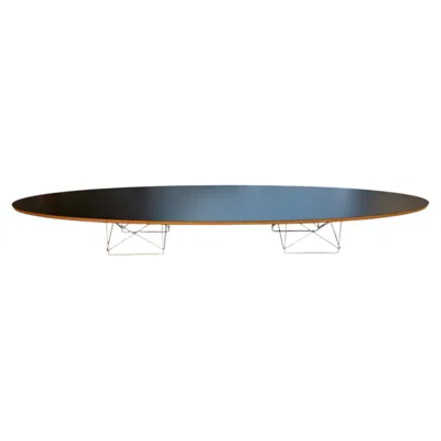 Pre-owned Vitra Elliptischer Etr Tisch Von Charles & Ray Eames F�r , 2000er In Brown