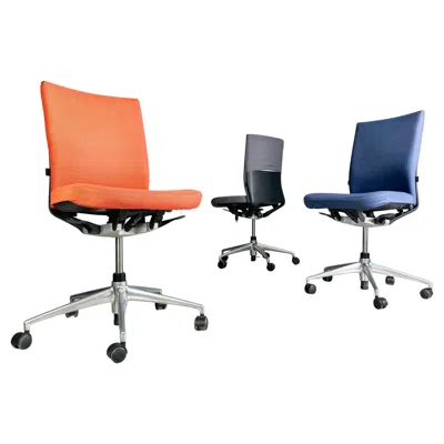 Pre-owned Vitra Office Chair T-chair Red Blue Gray Black Design Chair