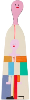 Vitra Pink Wooden Doll No. 4 Figurine In No.4