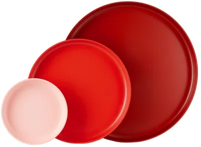 Vitra Red Trays Set