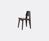 Vitra Seating Dark Oak In Dark Oak, Glides With Felt For