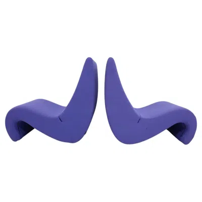 Pre-owned Vitra Verner Panton Amoebe Chair By  In Purple