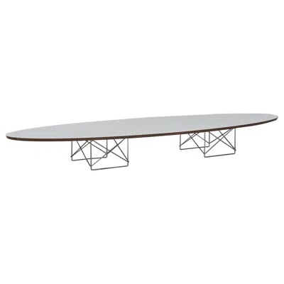 Pre-owned Vitra White Etr Coffee Table Designed By Charles And Ray Eames In 1950s