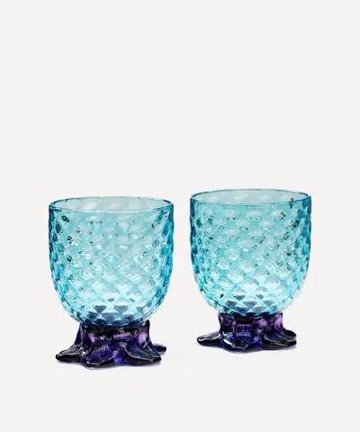 Vitricca Iannazzi Pineapple Glasses Set Of 2