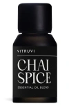 Vitruvi Chai Spice Essential Oil In Black