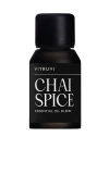 Vitruvi Chai Spice Essential Oil Blend In Transparent