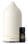 Vitruvi Stone Sleep Diffuser Bundle Set In White