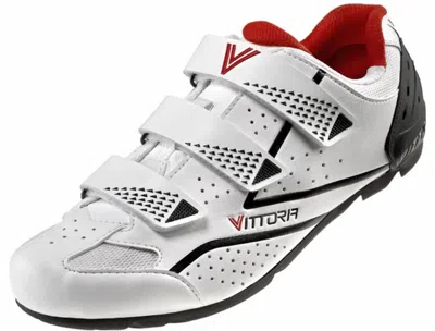 Vittoria Men's Force Spd Spin Cycling Shoes In White In Multi