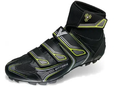 Vittoria Unisex Arctica Goretex Mtb Winter Cycling Shoes In Black In Grey