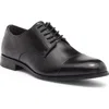 Vittorio Russo Judge Cap Toe Derby In Black