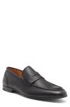 Vittorio Russo Millar Penny Loafer In Black