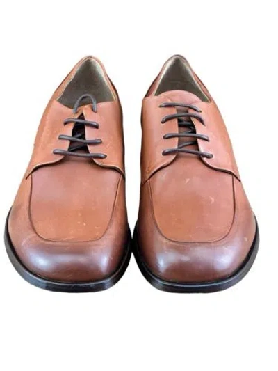 Pre-owned Vittorio Virgili Arizona 878b Dress Shoes Oxford & Derbys Men's Leather Brown